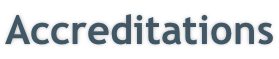 Accreditations